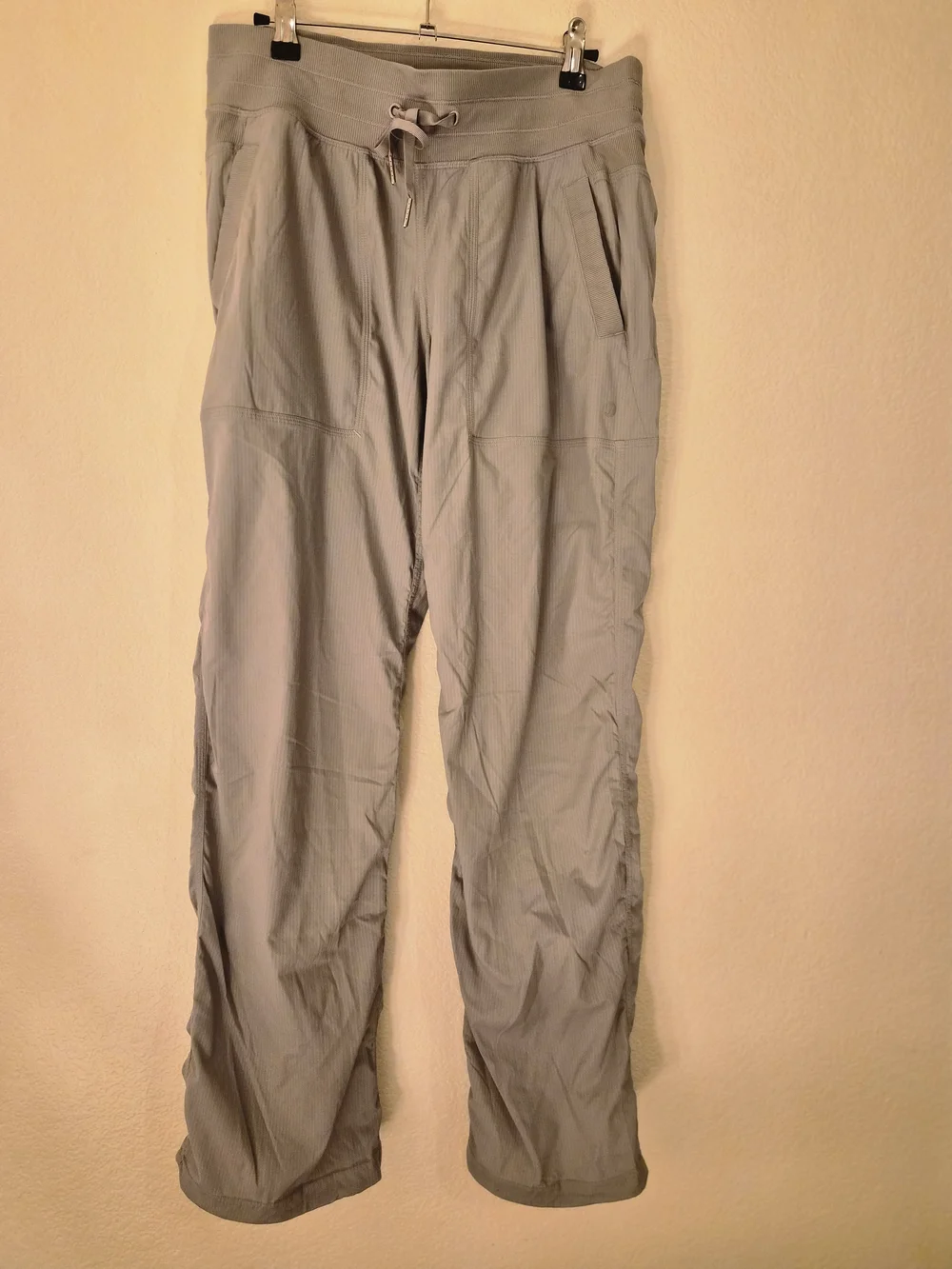 Lululemon Dance Studio Full Length Mid Rise Pant   Rhino Grey